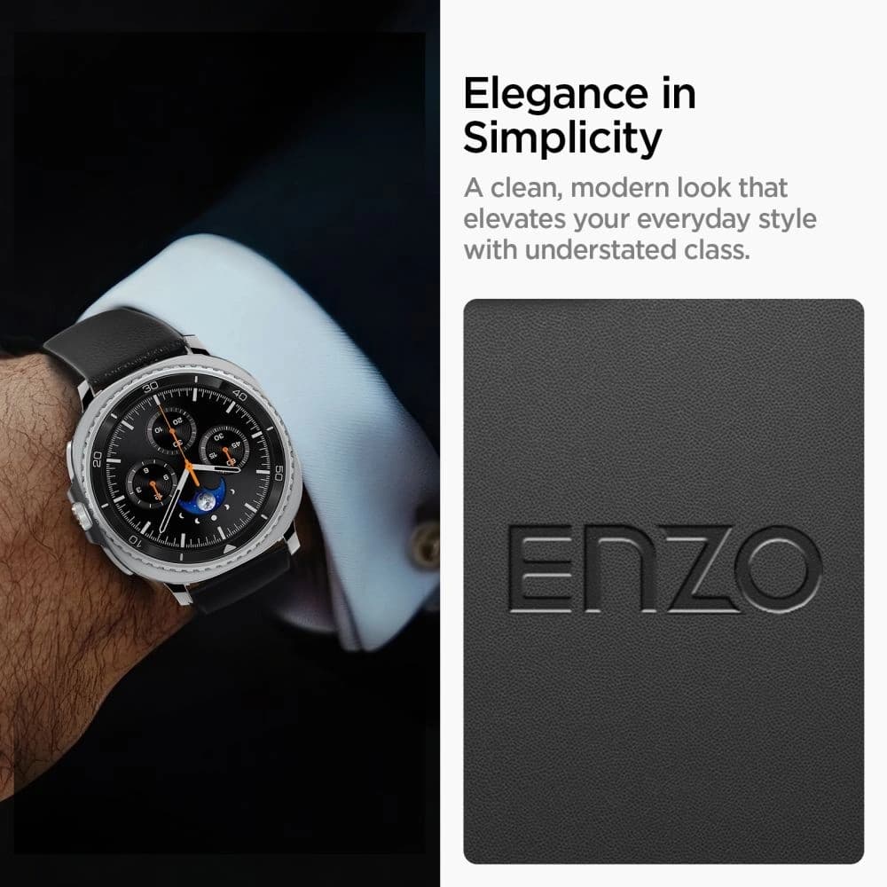 Spigen Enzo Samsung Galaxy Watch 8 / Classic 40 / 44 / 46mm Black - 9