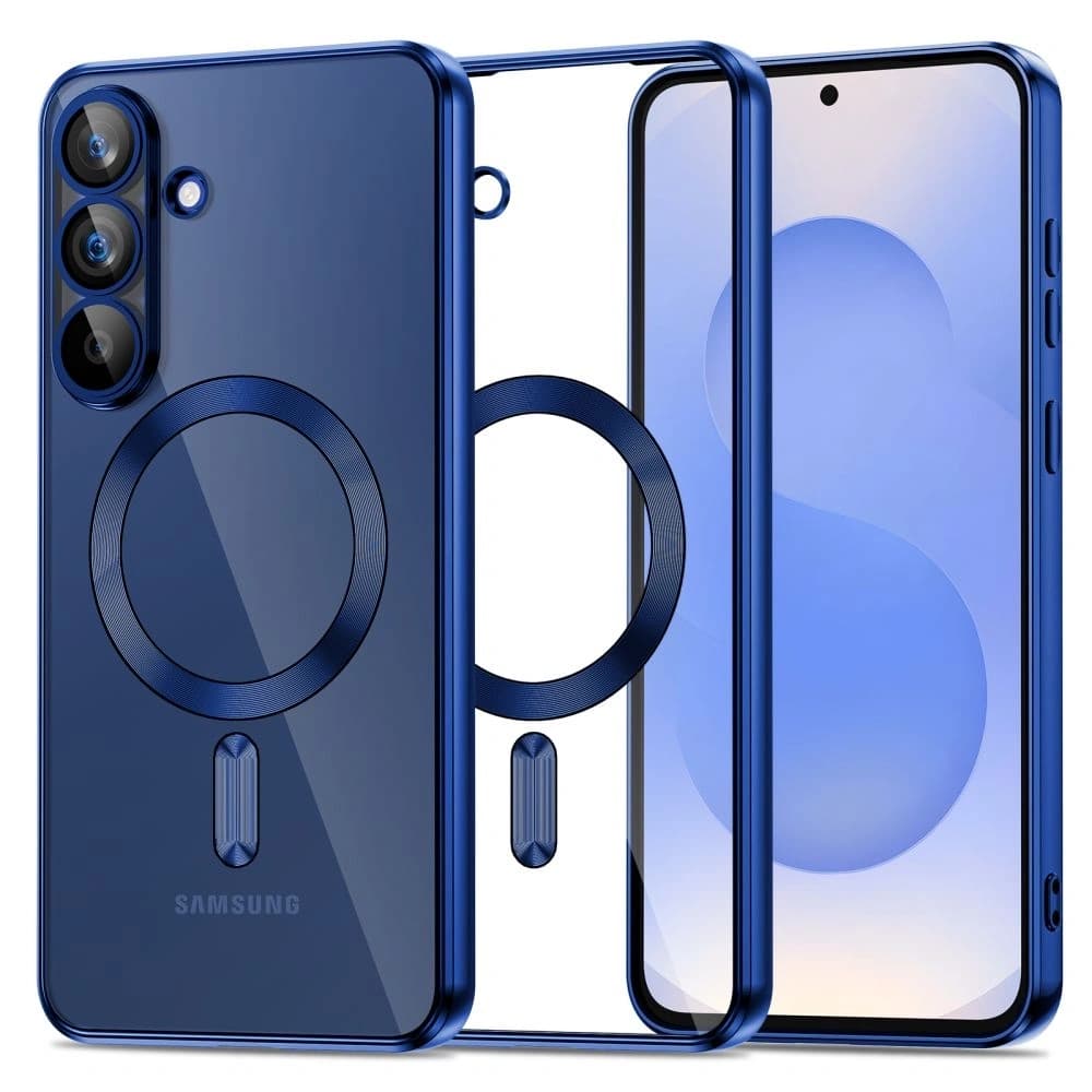 Tech-Protect Magflex MagSafe Samsung Galaxy S25 FE Navy Blue - 1