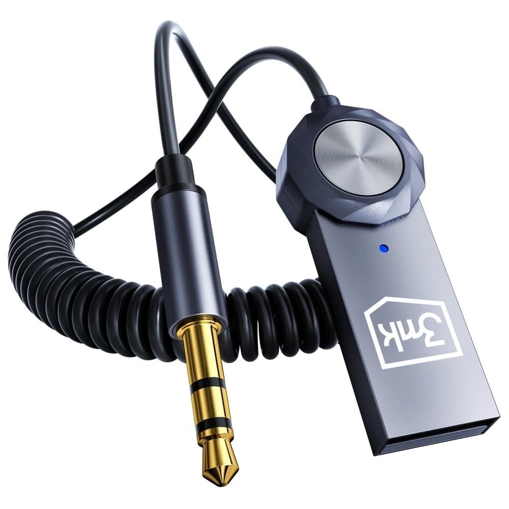 3MK Bluetooth 5.4 Audio-Adapter mit Mikrofon-Transmitter - 3