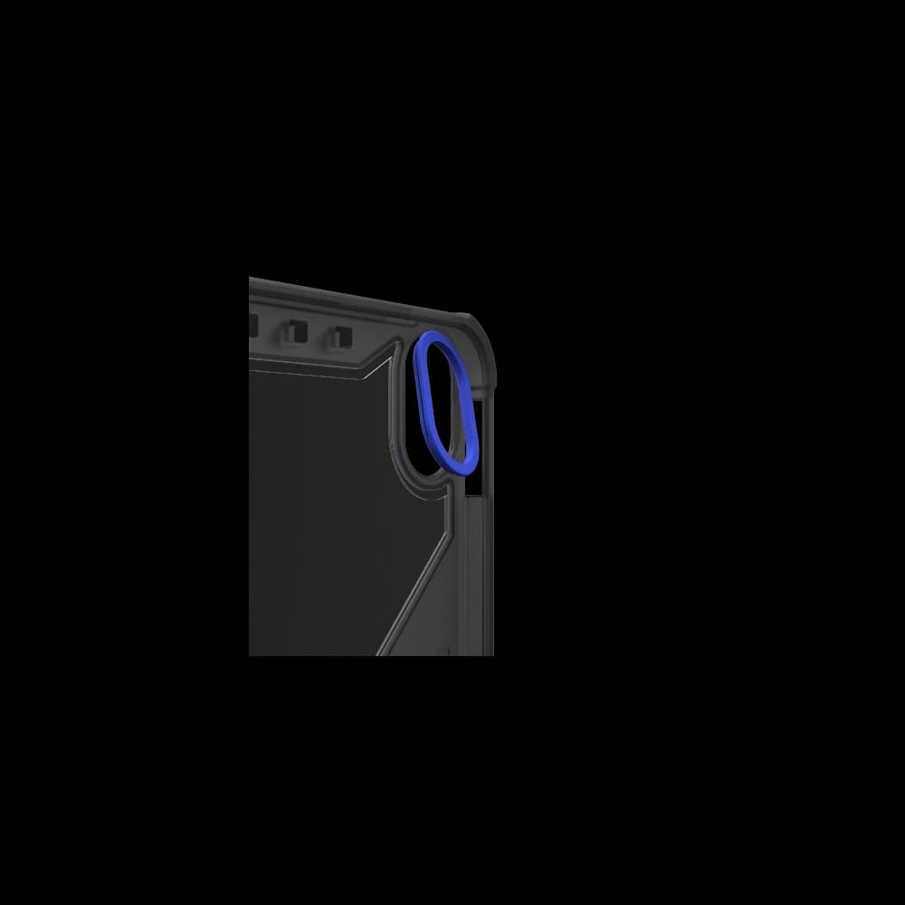 Etui UAG Urban Armor Gear Plyo LT z uchwytem do Apple Pencil do iPad 10.9" 2022 / 11" 2025 (black-ice) - 3