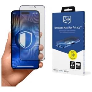 3MK HardGlass Matt Max Privacy Apple iPhone 17 Pro