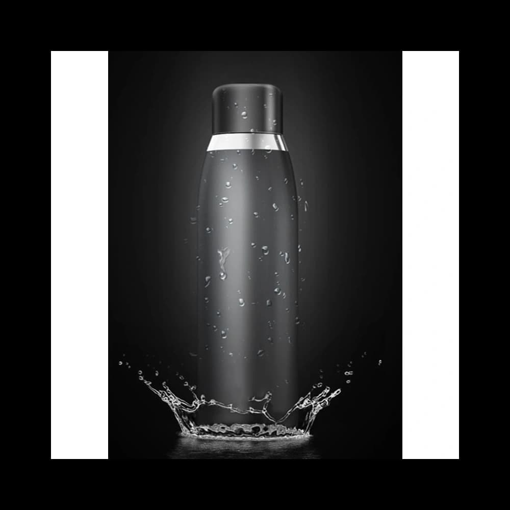 PURO Smart Bottle 500ml INOX Thermoflasche mit LED Smart Cap (Weiß) - 4
