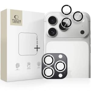 Tech-Protect Camring Fit+ Apple iPhone 14 Pro / 14 Pro Max / 15 Pro / 15 Pro Max / 16 Pro / 16 Pro Max / 17 Pro / 17 Pro Max Silber