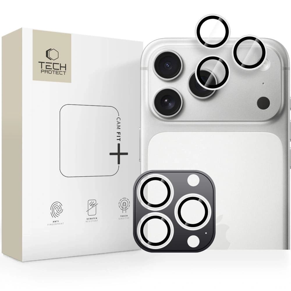 Tech-Protect Camring Fit+ Apple iPhone 14 Pro / 14 Pro Max / 15 Pro / 15 Pro Max / 16 Pro / 16 Pro Max / 17 Pro / 17 Pro Max Silver - 1