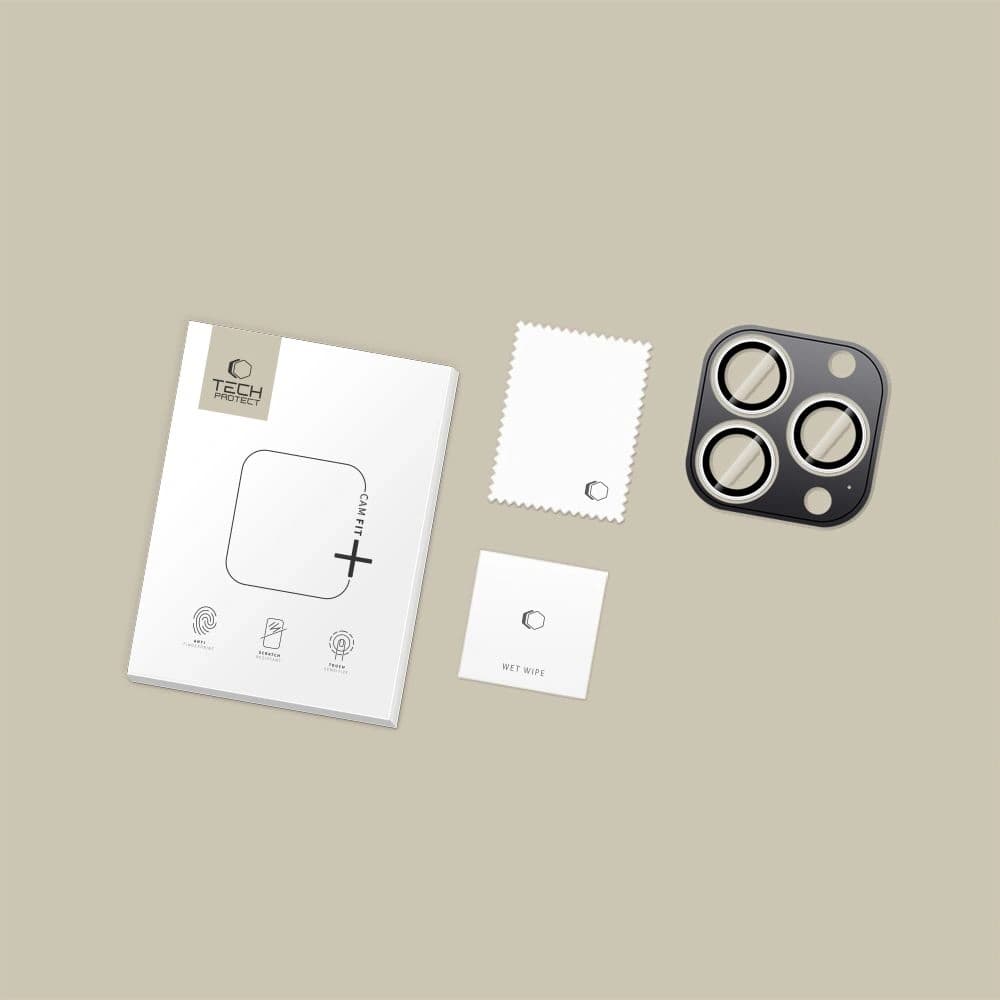 Tech-Protect Camring Fit+ Apple iPhone 14 Pro / 14 Pro Max / 15 Pro / 15 Pro Max / 16 Pro / 16 Pro Max / 17 Pro / 17 Pro Max Silver - 4