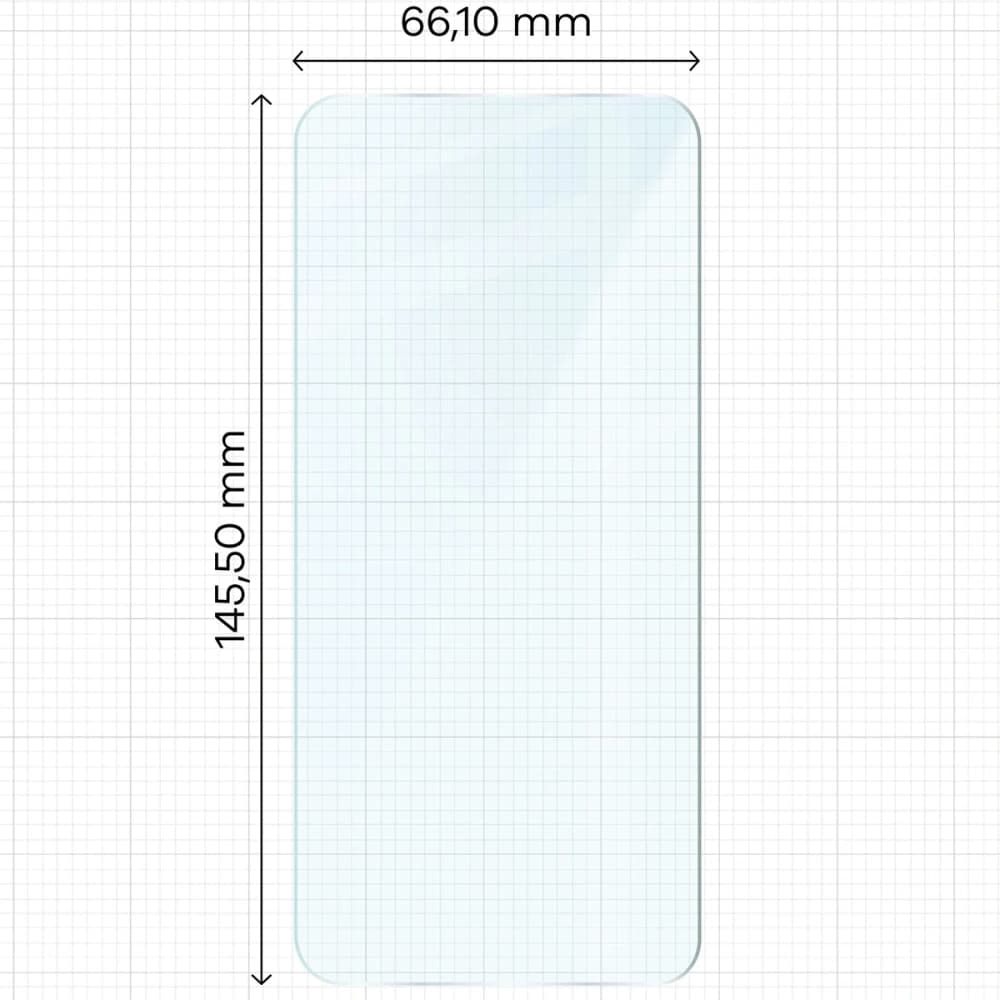 Bizon Glass Clear Duo Google Pixel 8a [2 PACK] - 2