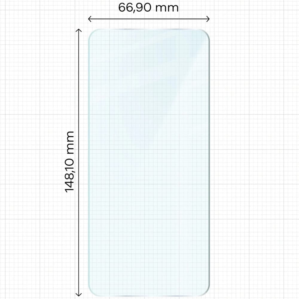 Bizon Glass Clear Duo Xiaomi 14 / 13 [2 PACK] - 2