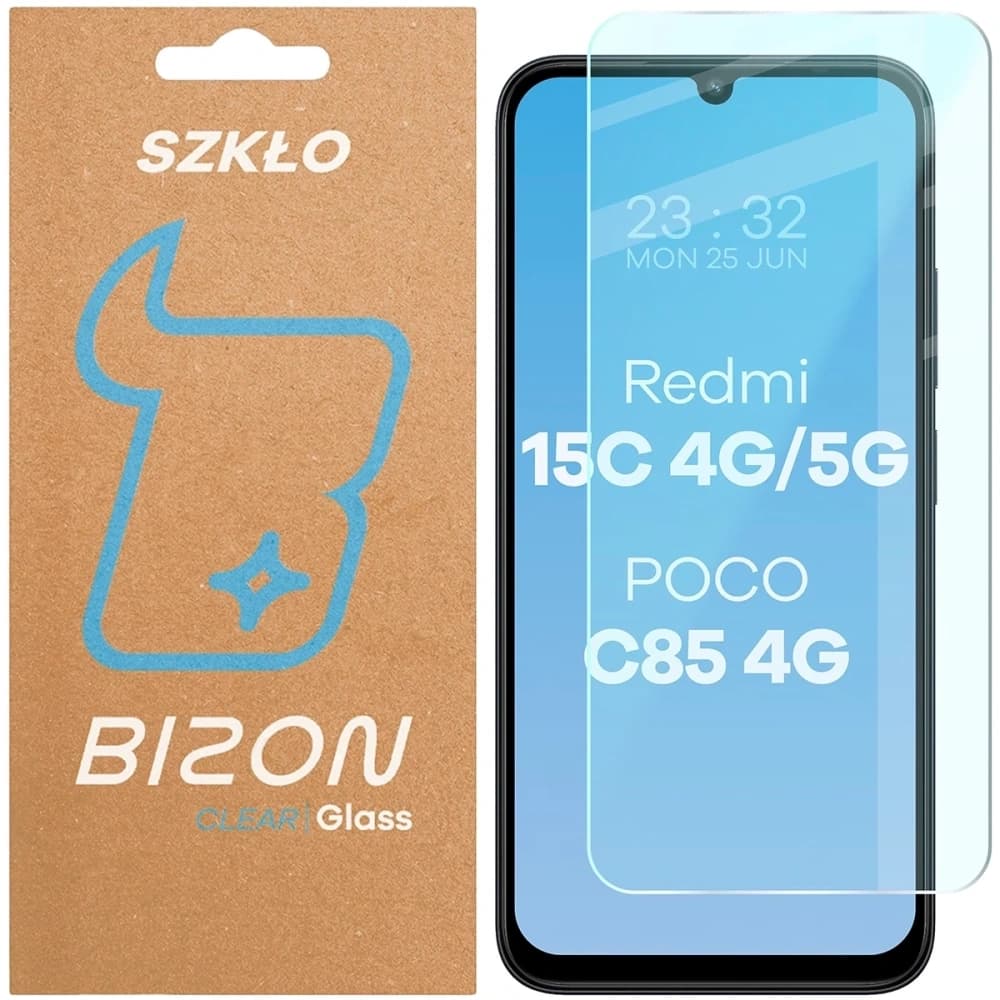 Bizon Glass Clear 2 Xiaomi Redmi 15C 4G / 5G / POCO C85 4G 173mm - 1