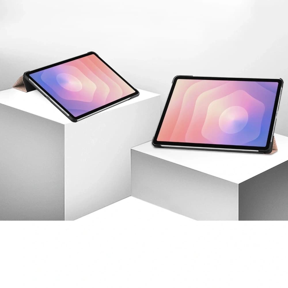 Bizon Case Tab Croc Samsung Galaxy Tab S11 Roségold - 2