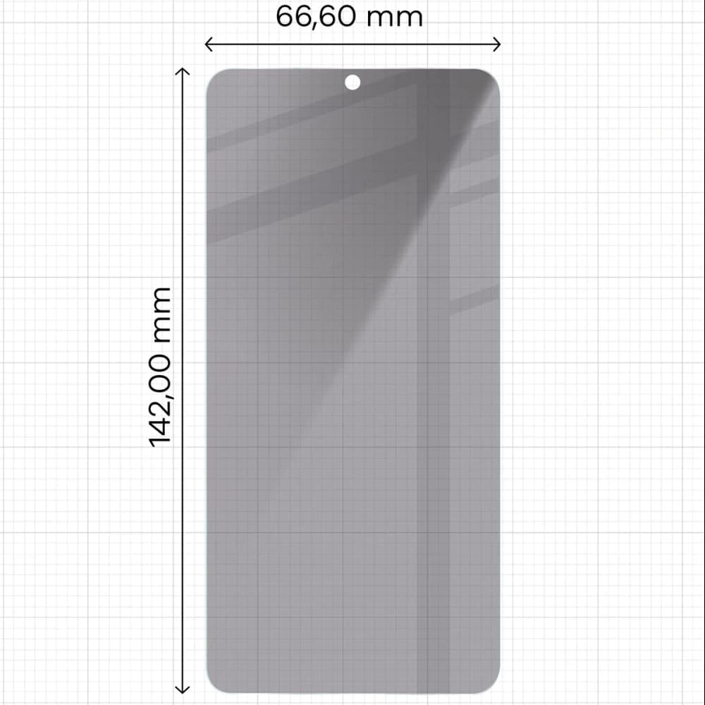 Bizon Glass Clear Shadow Samsung Galaxy S23 tinted [2 PACK] - 2