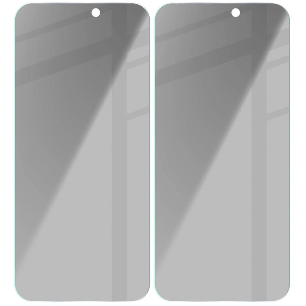 Bizon Glass Clear Shadow Apple iPhone 15 Plus / 15 Pro Max / 16 Plus getönt [2 PACK] - 4