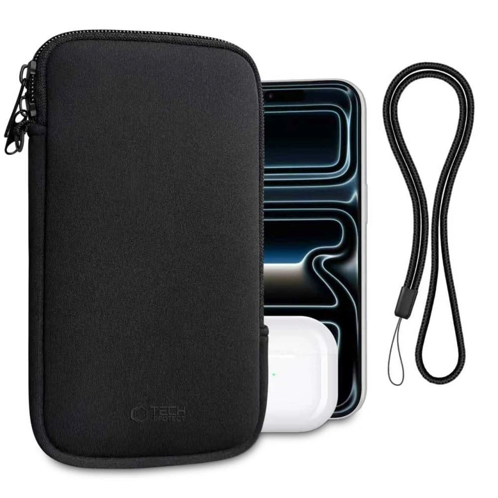 Tech-Protect SM70 Universal Phone Pouch 6.0-7.2 Inch Black - 1