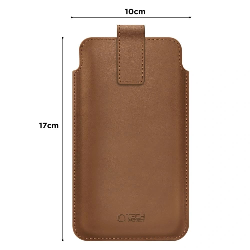 Wsuwka Tech-Protect SM65 Universal Phone Pouch 6.0-6.9 Inch Brown - 2