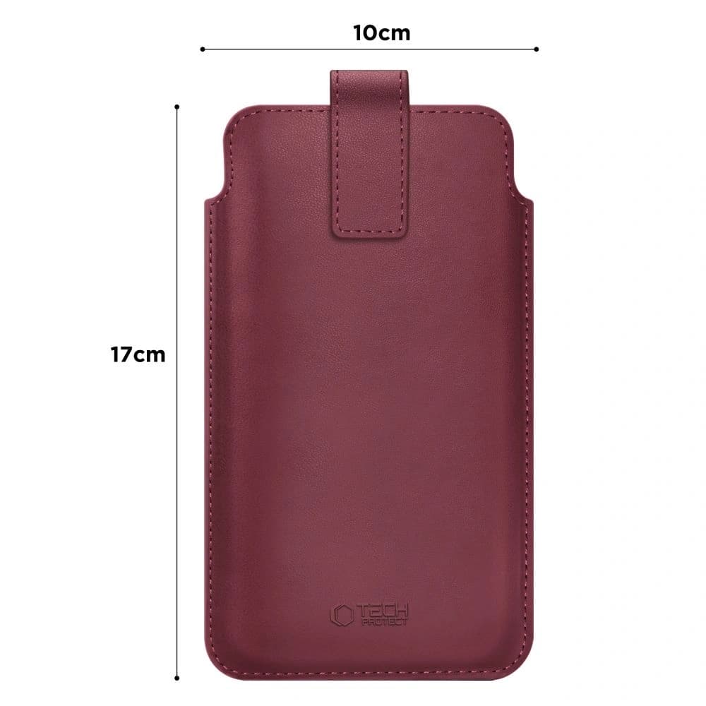 Tech-Protect SM65 Universal Phone Pouch 6.0-6.9 Inch Mulberry - 2