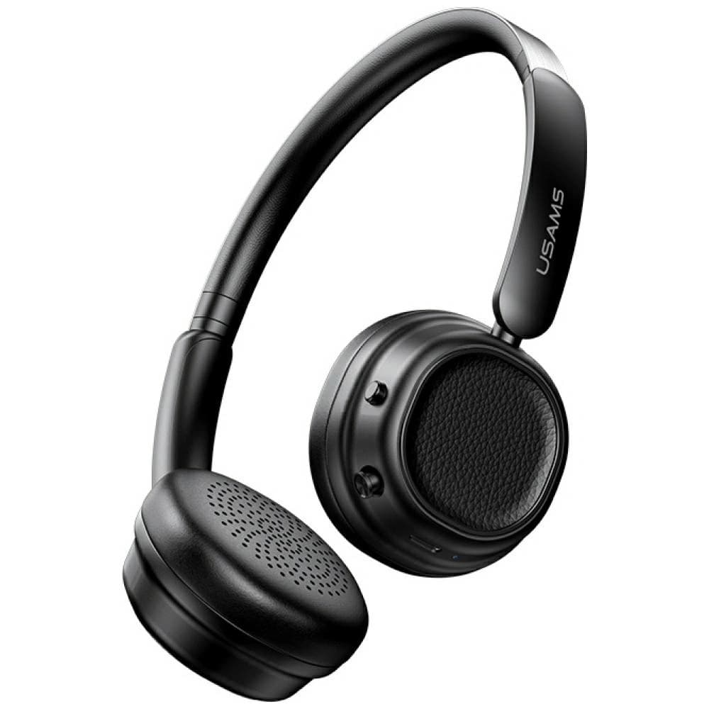 USAMS SR01 Kabellose Over-Ear Kopfhörer Bluetooth 5.3 ANC Schwarz - 3