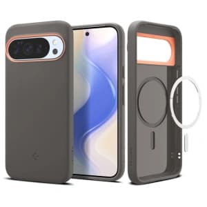 Spigen Nano Pop Mag MagSafe Google Pixel 10 Pro XL Papaya Grau