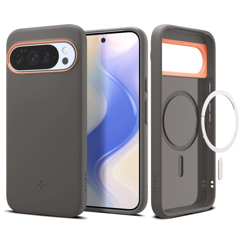 Spigen Nano Pop Mag MagSafe Google Pixel 10 Pro XL Papaya Grau - 1