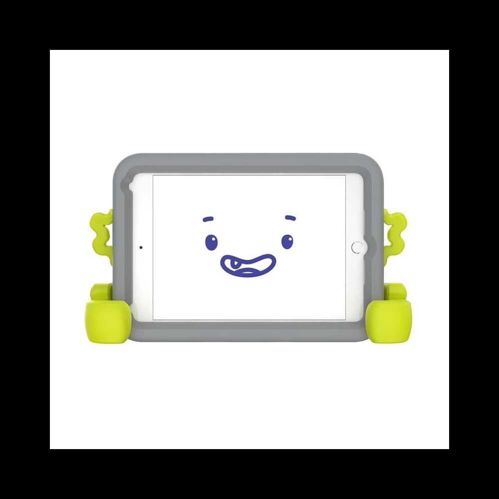 Speck Apple Tasche Case-E iPad mini 7.9 2015/2019 (4. und 5. Generation) mit flexiblem Ständer Rhino Grau/Zitrusgelb - 5