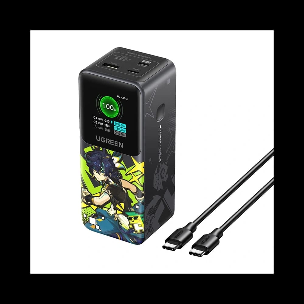 UGREEN 20000mAh Powerbank PB721 Genshin Impact Series 130W USB-A + 2xUSB-C - 1
