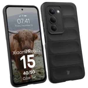 Bizon Case Tur Xiaomi Redmi 15 4G / 5G schwarz