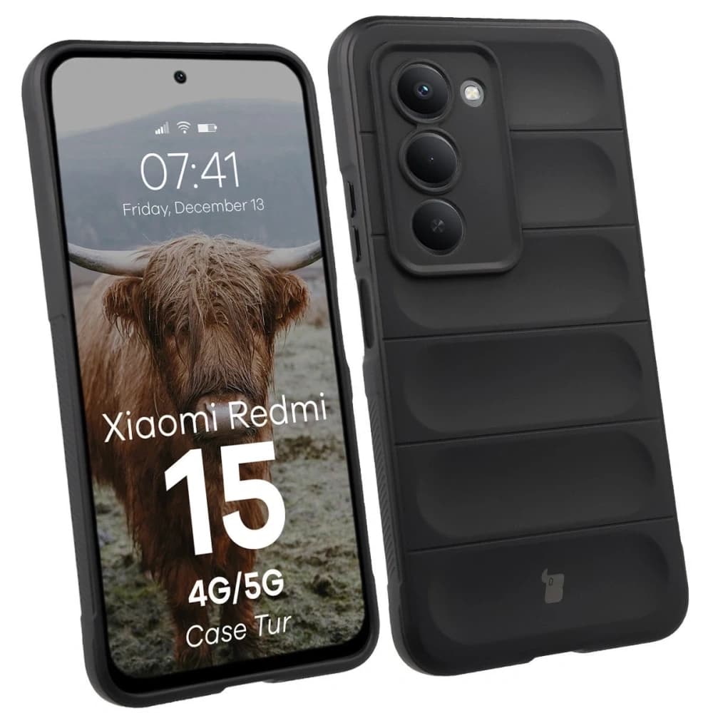 Bizon Case Tur Xiaomi Redmi 15 4G / 5G schwarz - 1