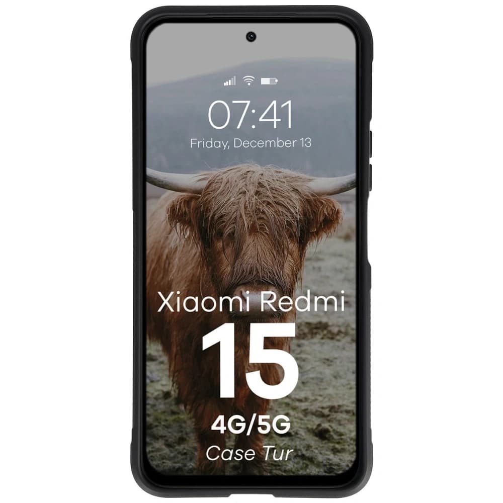 Bizon Case Tur Xiaomi Redmi 15 4G / 5G schwarz - 5