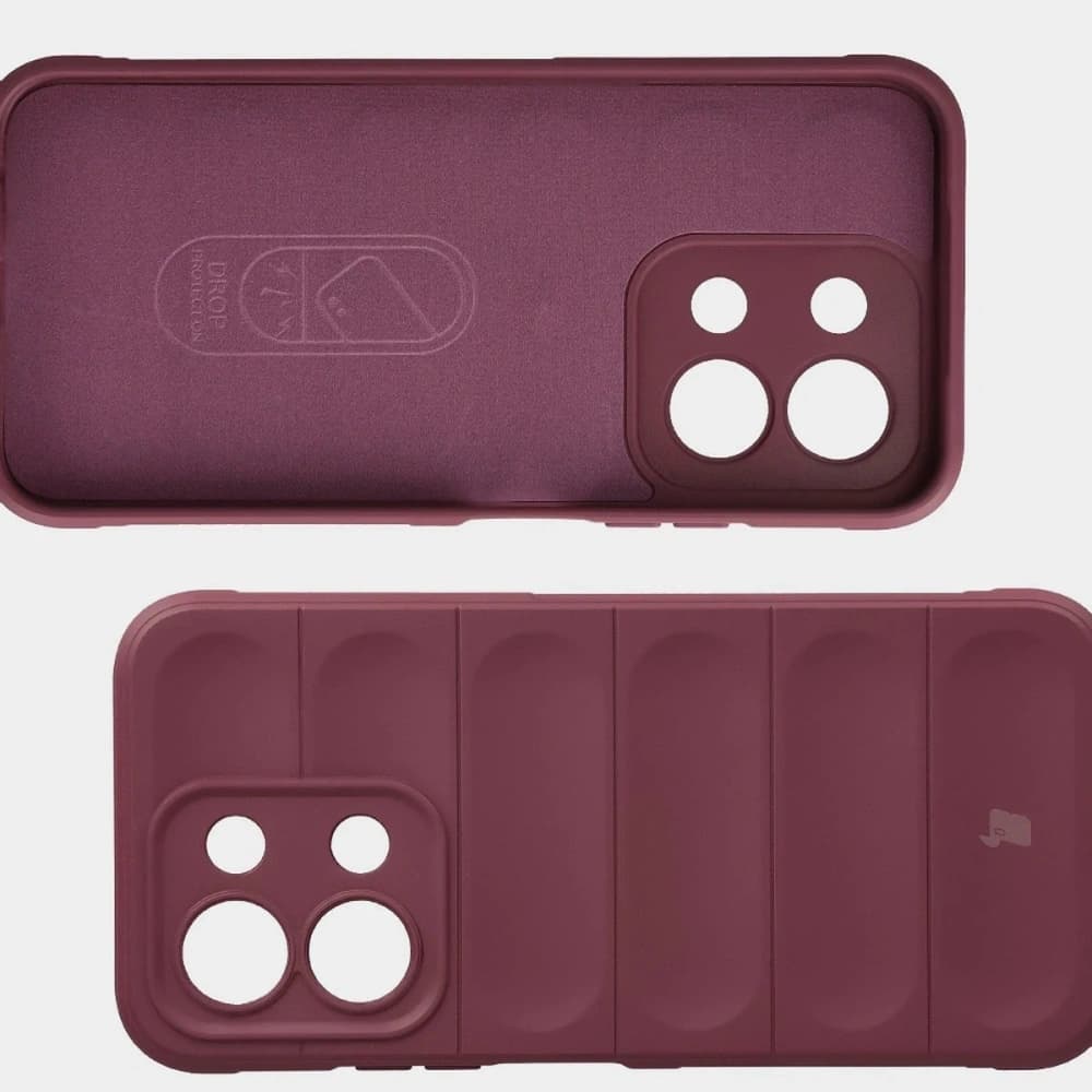 Bizon Case Tur Xiaomi Redmi 15C 4G / 5G / POCO C85 4G 173mm burgundy - 6