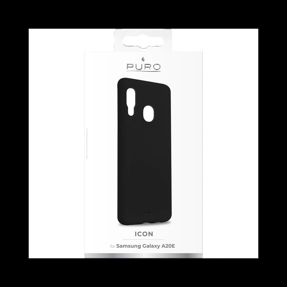 PURO ICON Cover Samsung Galaxy A20e (black) - 2