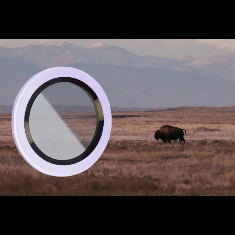 Bizon Glass Snap Lens Apple iPhone 17 Lavendelrahmen - 3