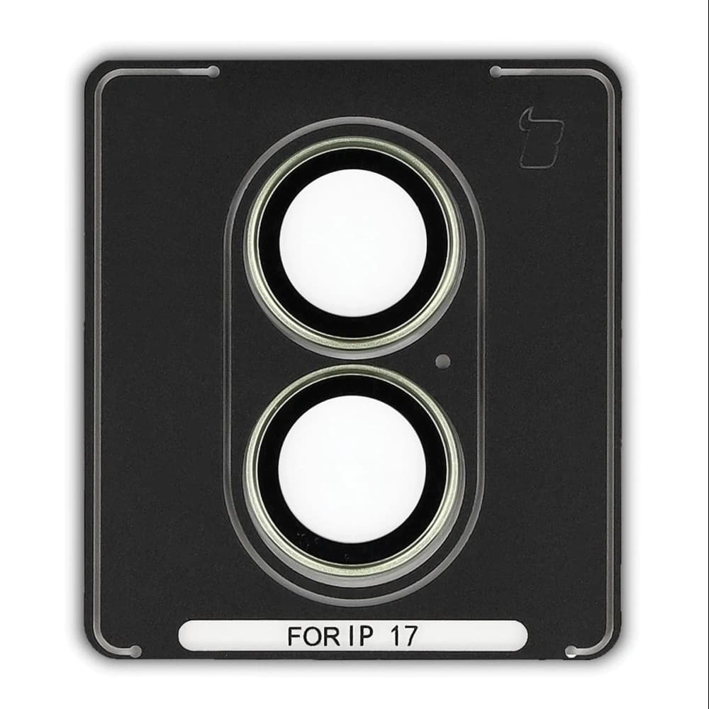 Bizon Glass Snap Lens Apple iPhone 17 hellgrüner Rahmen - 2