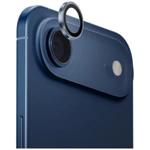 UNIQ Optix Aluminium Camera Lens Protector Apple iPhone Air with an applicator blue