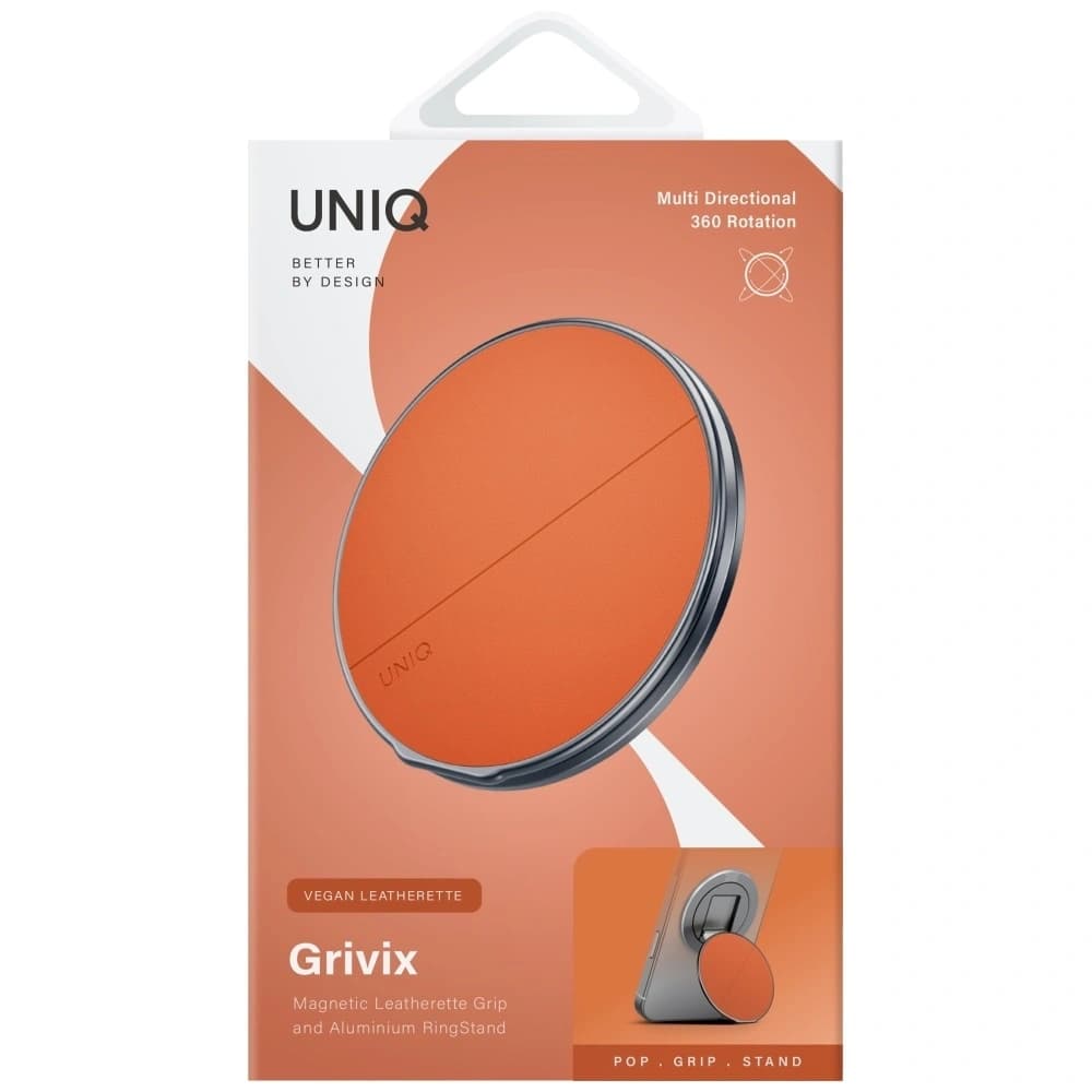 UNIQ Grivix Classic 360 Halterung & Griff Ständer orange - 4