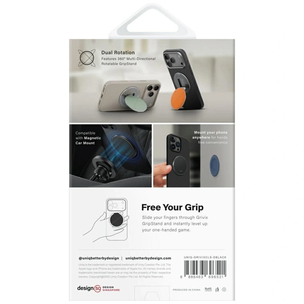 UNIQ Grivix Classic 360 Mount&Grip Stand steel - 5