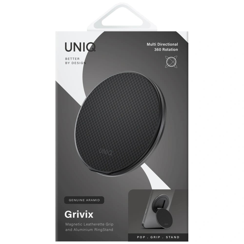 UNIQ Grivix Premium 360 Halterung & Griff Ständer schwarz - 4