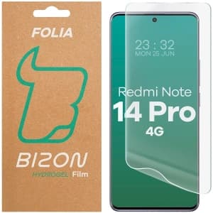 Bizon Glass Hydrogel Front Xiaomi Redmi Note 14 Pro 4G