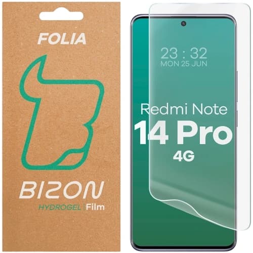 Bizon Glass Hydrogel Front Xiaomi Redmi Note 14 Pro 4G