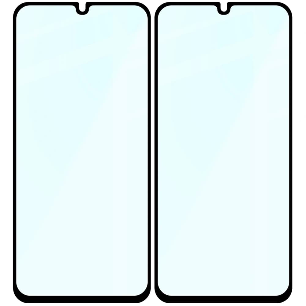 Bizon Glass Edge Duo Samsung Galaxy A15 4G / 5G / A25 5G / M15 5G black frame [2 PACK] - 4