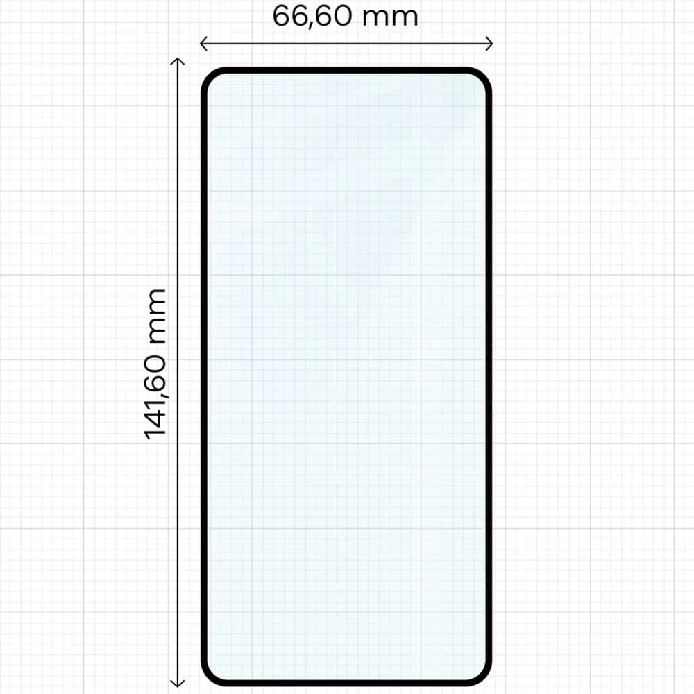 Bizon Glass Edge Duo Samsung Galaxy S22 black frame [2 PACK] - 2