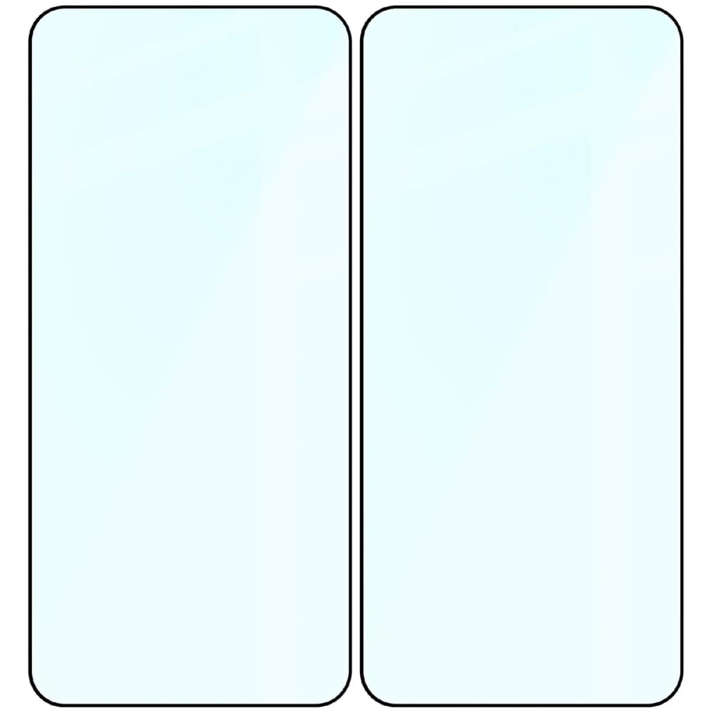 Bizon Glass Edge Duo Samsung Galaxy S23 black frame [2 PACK] - 4