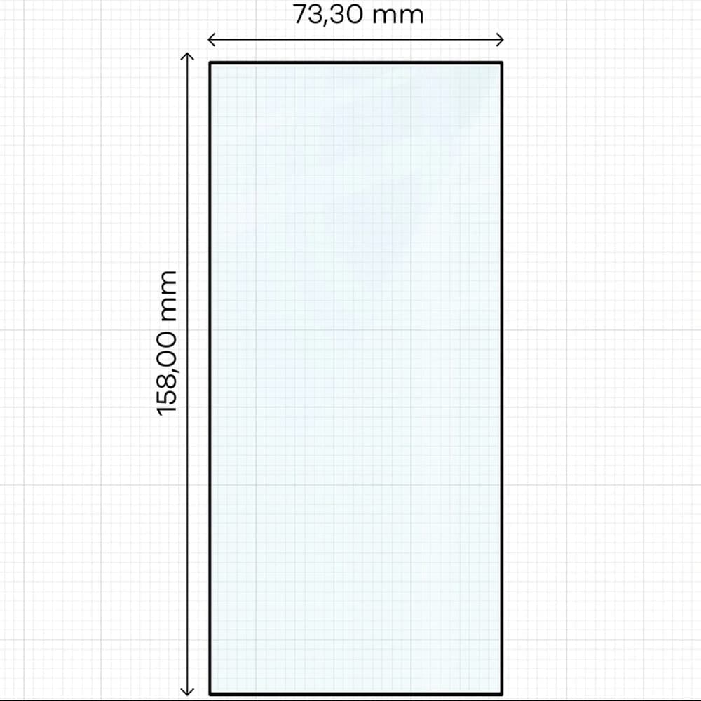 Bizon Glass Edge Duo Samsung Galaxy S24 Ultra schwarzer Rahmen [2 PACK] - 2