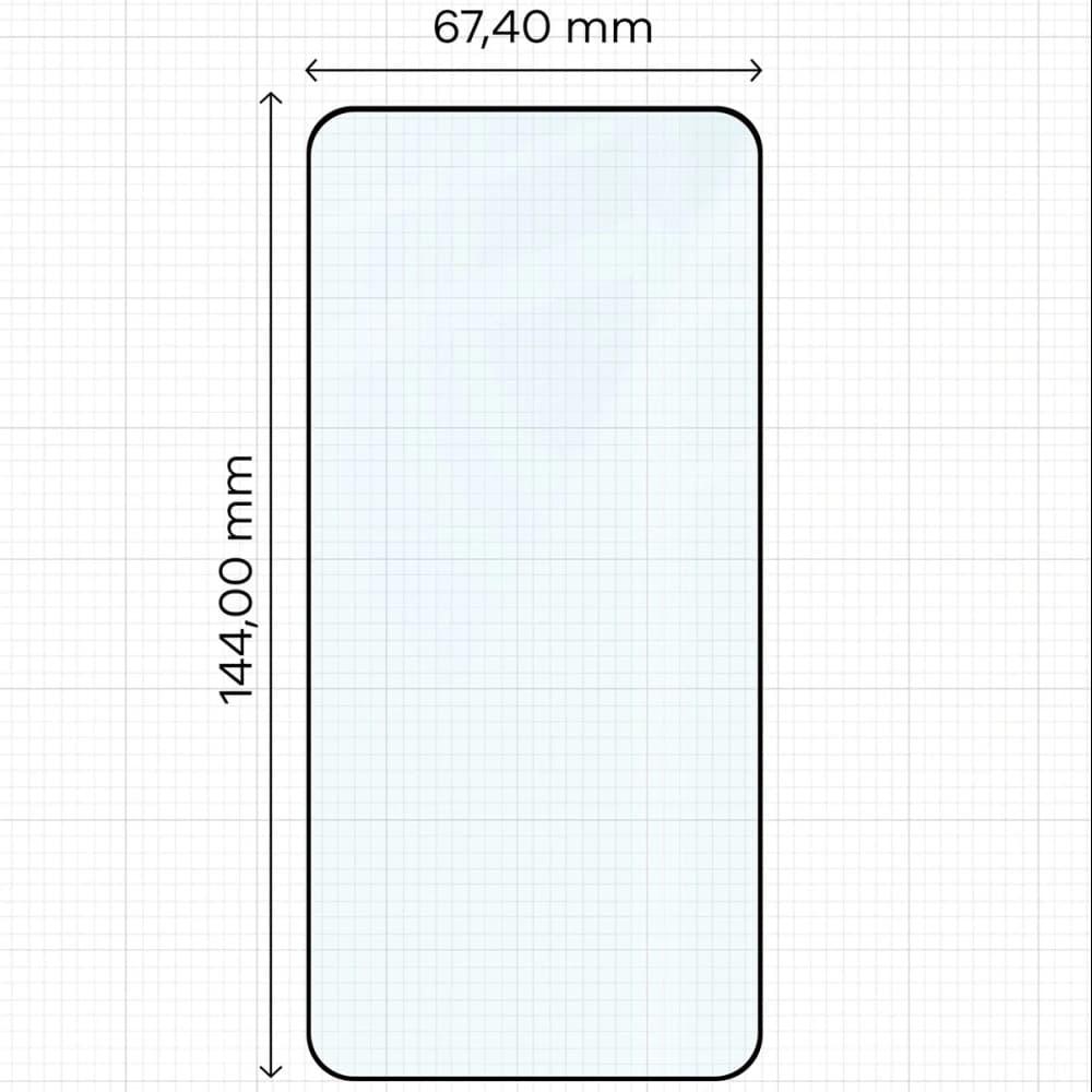 Bizon Glass Edge Duo Samsung Galaxy S25 / S24 schwarzer Rahmen [2 PACK] - 2