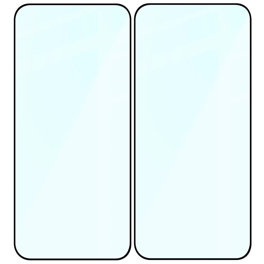 Bizon Glass Edge Duo Honor 400 black frame [2 PACK] - 4