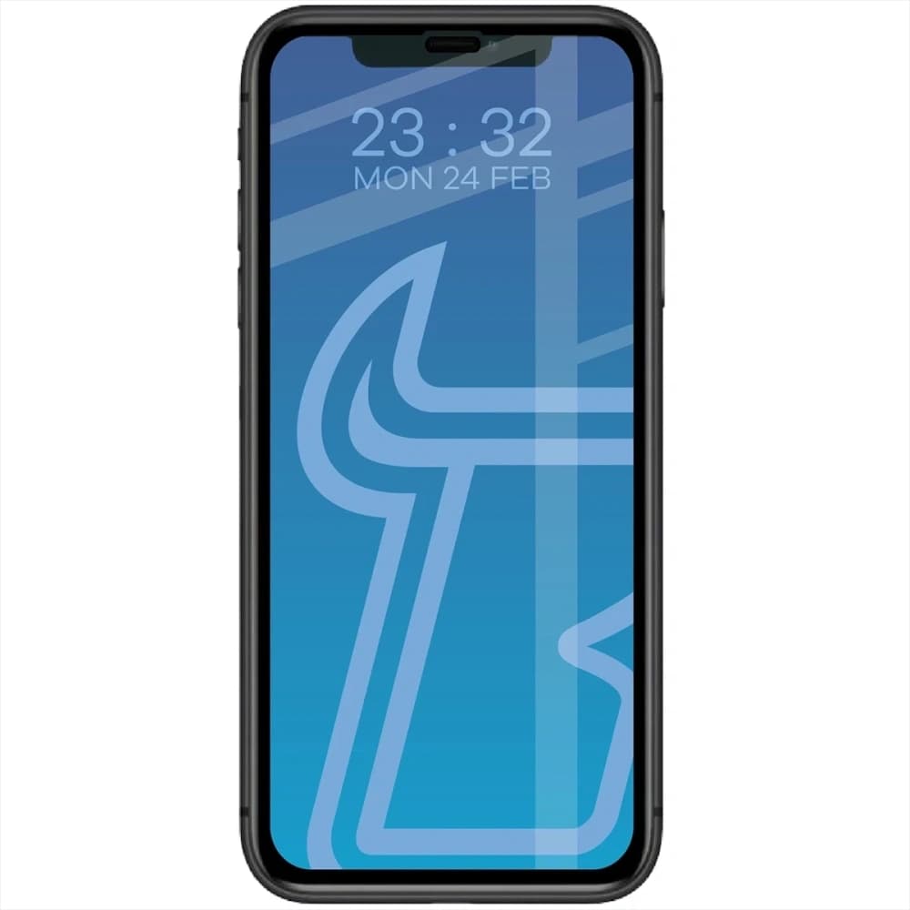 Bizon Glass Edge Duo Apple iPhone 11 / XR black frame [2 PACK] - 3