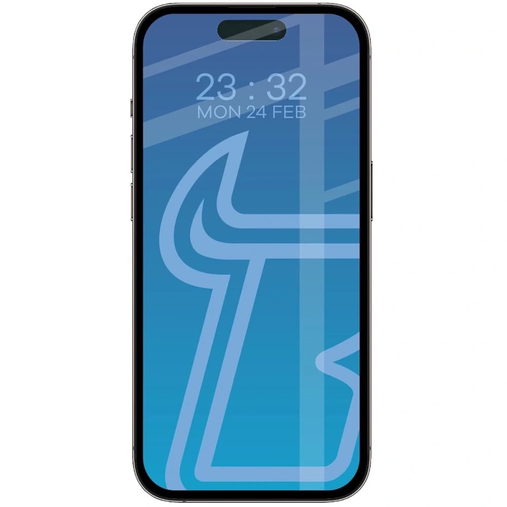 Bizon Glass Edge Duo Apple iPhone 14 Pro schwarzer Rahmen [2 PACK] - 3