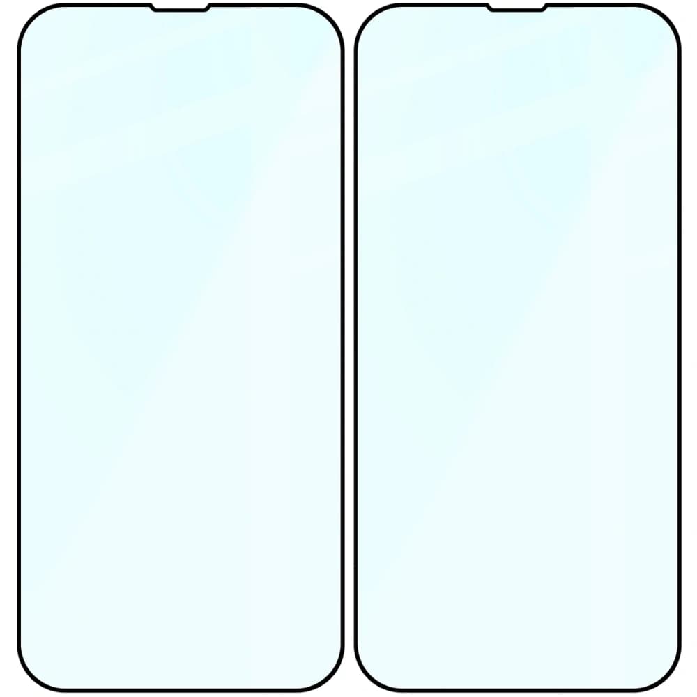 Bizon Glass Edge Duo Apple iPhone 14 Plus / 13 Pro Max schwarzer Rahmen [2 PACK] - 4