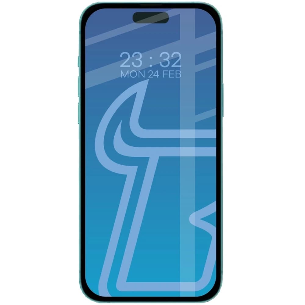 Bizon Glass Edge Duo Apple iPhone 15 / 16 schwarzer Rahmen [2 PACK] - 3