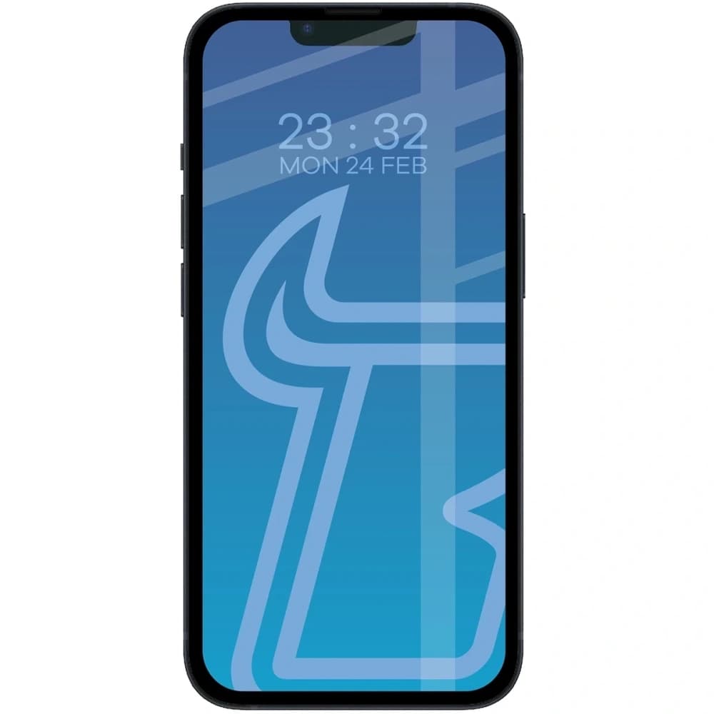 Bizon Glass Edge Duo Apple iPhone 17e / 16e / 14 / 13 Pro / Apple iPhone 13 black frame [2 PACK] - 3