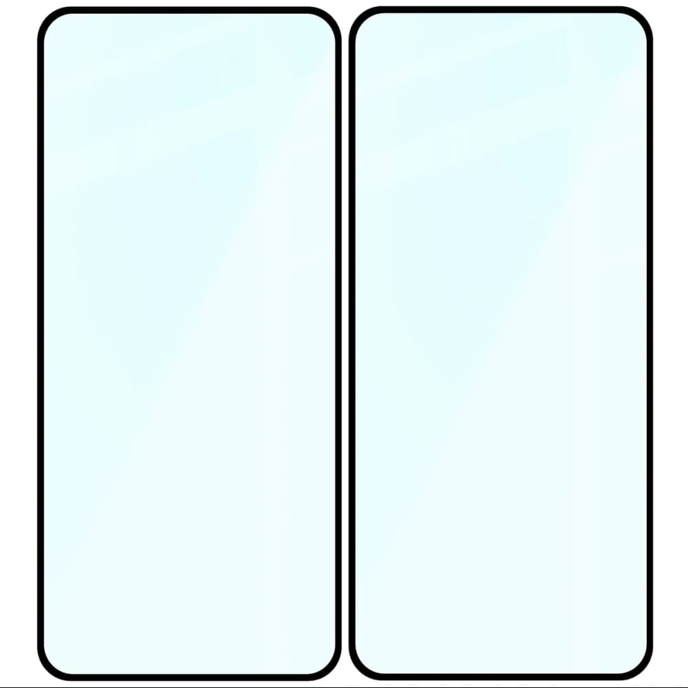 Bizon Glass Edge Duo Nothing Phone (3a) / (3a) Pro / CMF Phone 2 Pro black frame [2 PACK] - 4