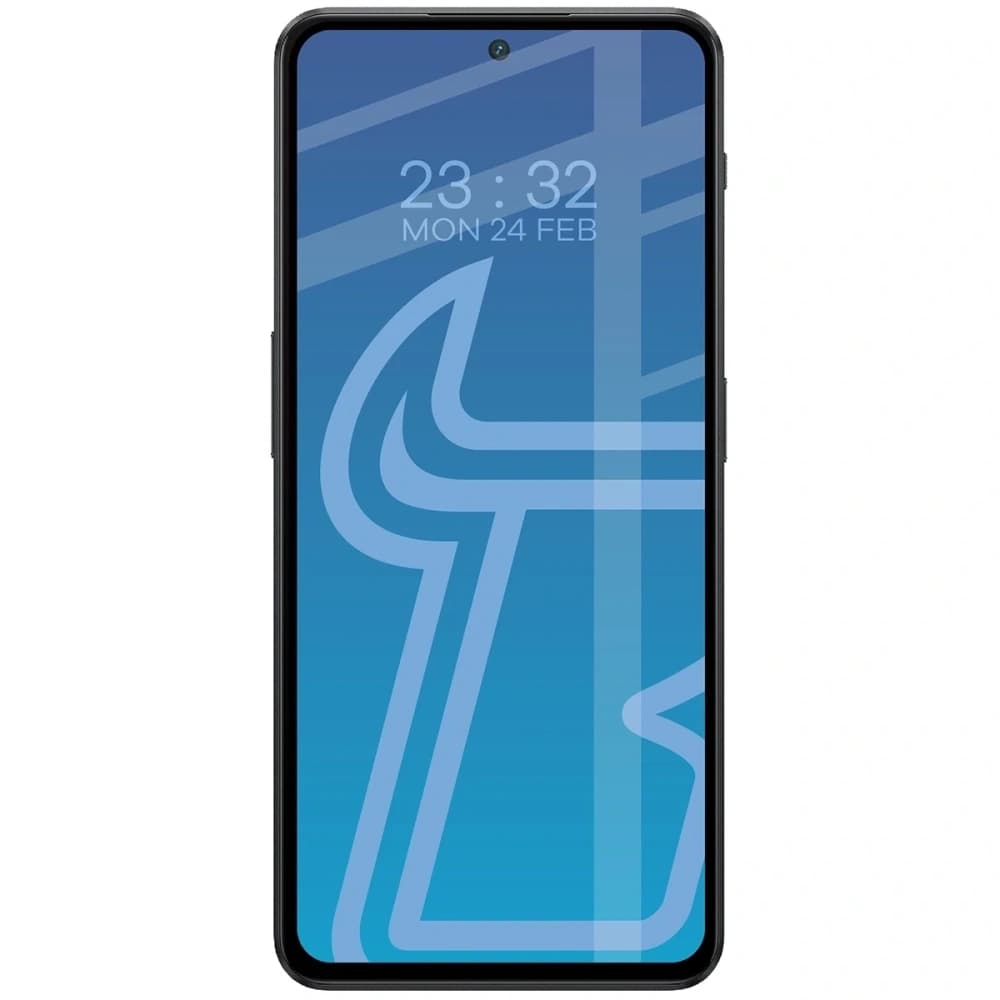 Szkło hartowane Bizon Glass Edge Duo do OnePlus Nord 3 czarna ramka [2 PACK] - 3