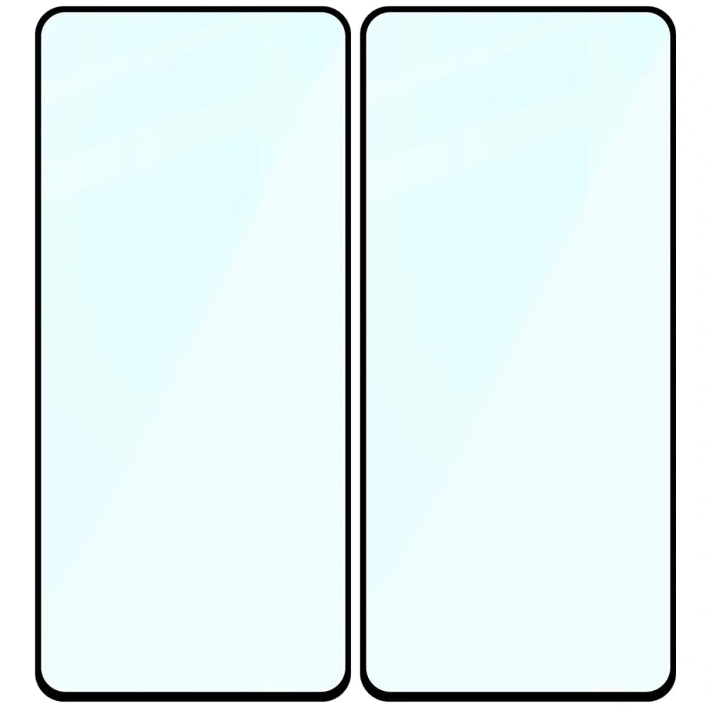 Bizon Glass Edge Duo OnePlus Nord CE5 5G black frame [2 PACK] - 4